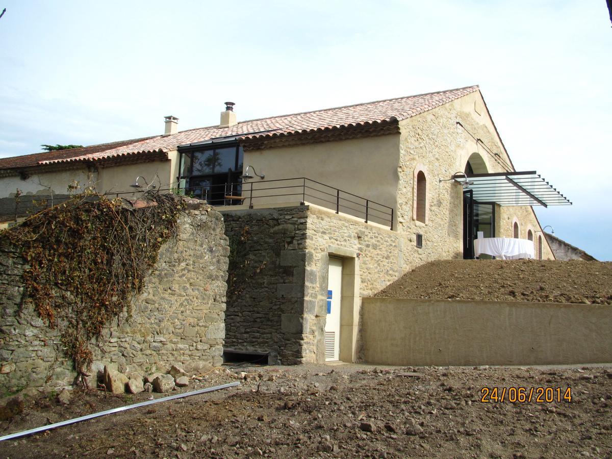 Les Cabanes Dans Les Bois Logis Hotel Villedubert Esterno foto