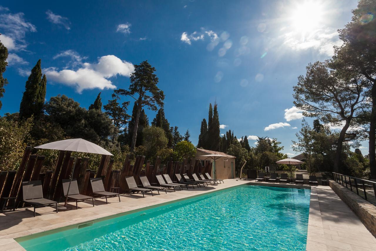 Les Cabanes Dans Les Bois Logis Hotel Villedubert Esterno foto